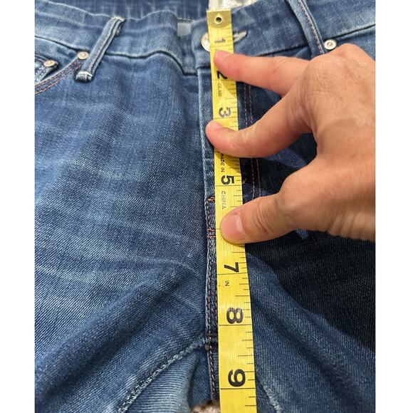 MOTHER The Looker Skinny Stretch Jeans in Stardust, size 28 - Picture 7 of 9